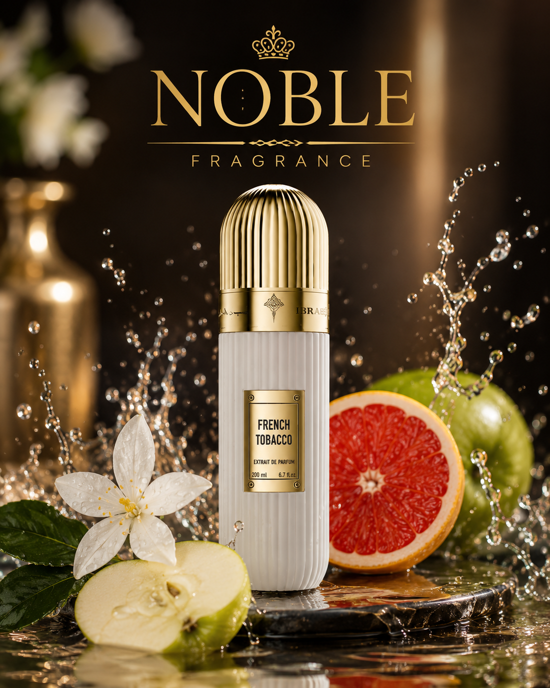 French Tobacco Extrait De Parfum | Premium Luxury Tobacco Fragrance for Men & Women | 100ml & 200ml